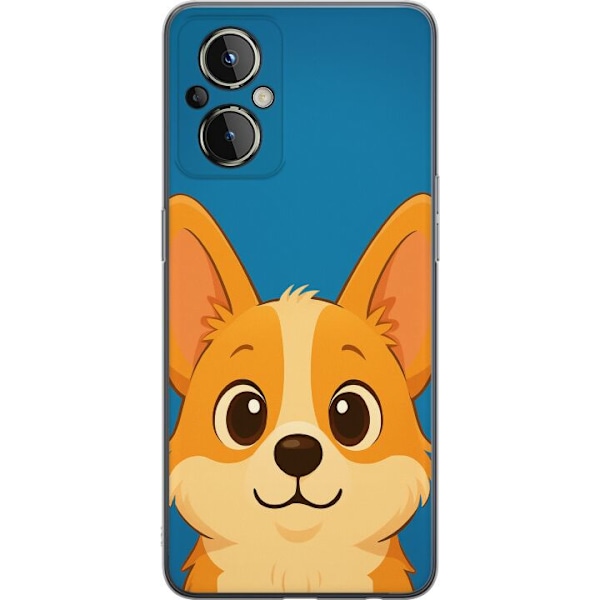 OnePlus Nord N20 5G Läpinäkyvä kuori Hello Corgi