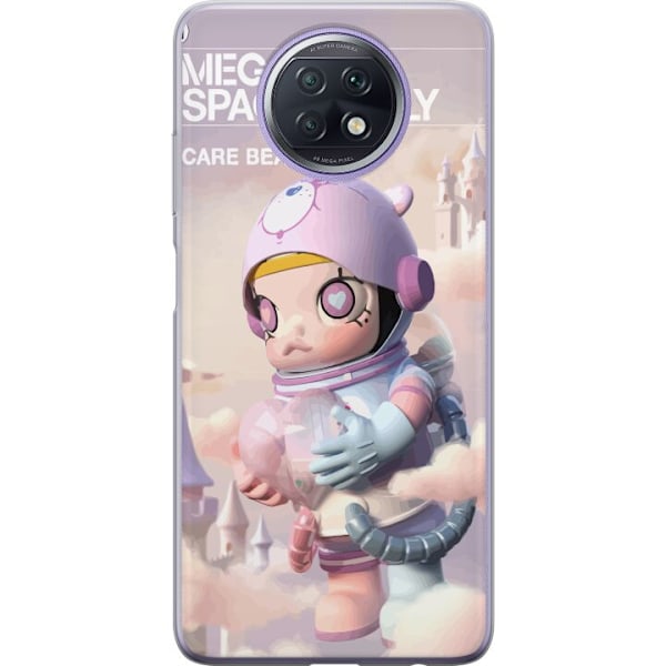Xiaomi Redmi Note 9T Genomskinligt Skal Mega Space Molly Care