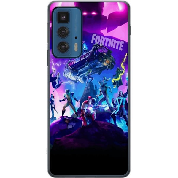 Motorola Edge 20 Pro Genomskinligt Skal Fortnite