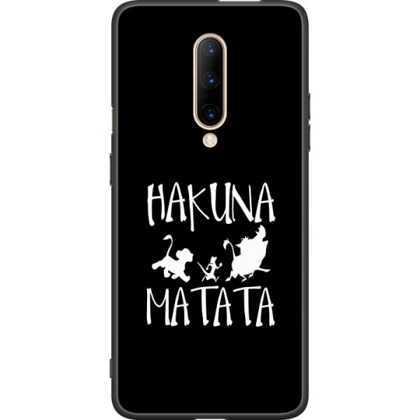 OnePlus 7 Pro Musta kuori Hakuna Matata
