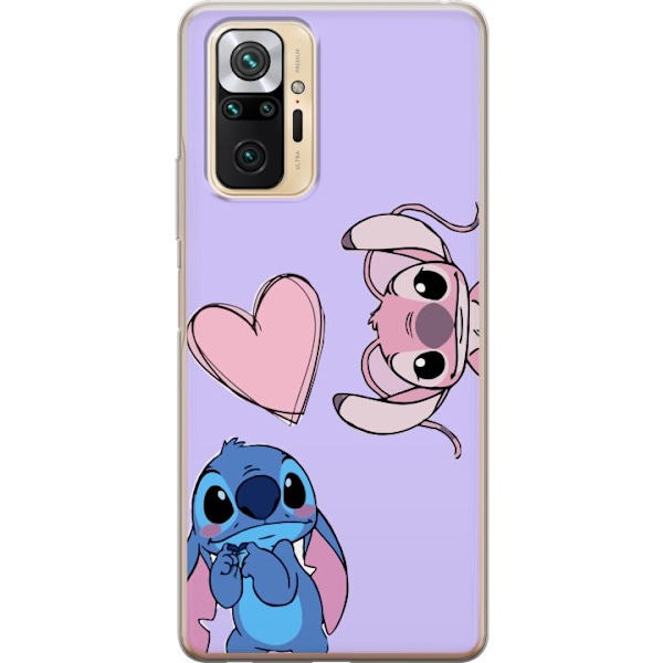Xiaomi Redmi Note 10 Pro Gennemsigtig cover Stitch Mode
