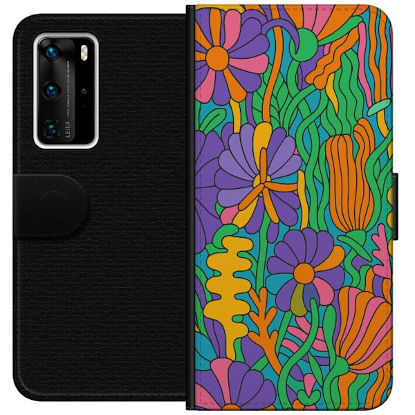 Huawei P40 Pro Lommeboketui Color Pop