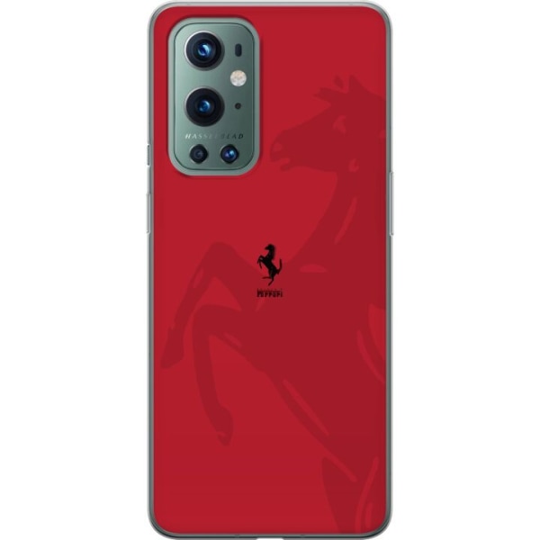 OnePlus 9 Pro Gennemsigtig cover Ferrari
