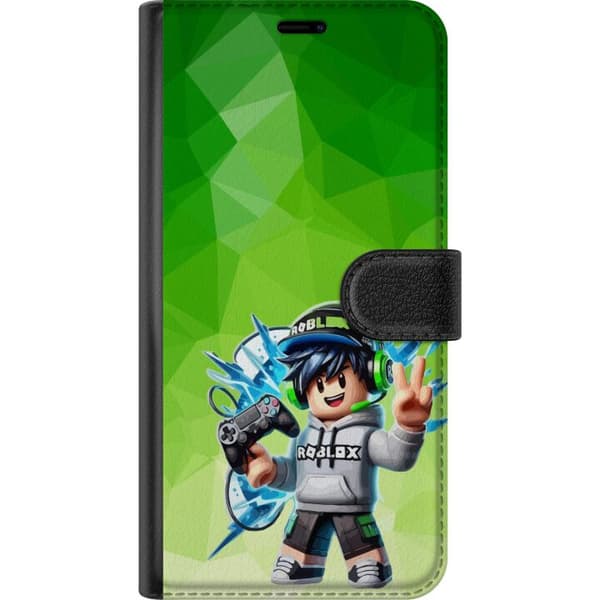 Kompatibel Tegnebogsetui til OnePlus 9 Spelande avatarfigur grøn