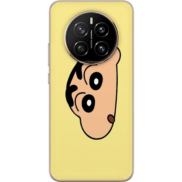 Honor Magic7 Genomskinligt Skal Peeking Shinchan