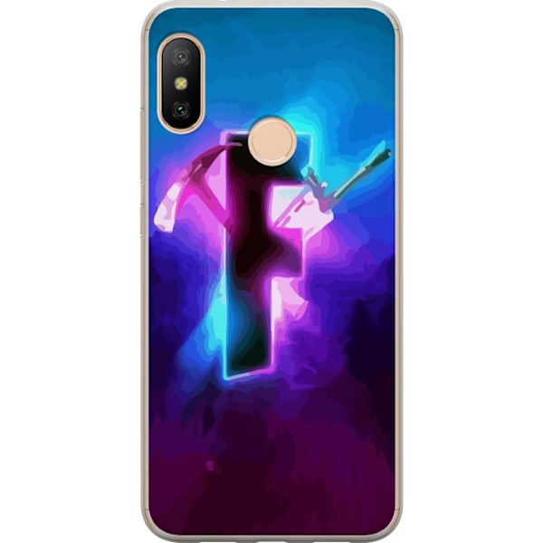 Xiaomi Redmi 6 Pro Läpinäkyvä kuori Fortnite