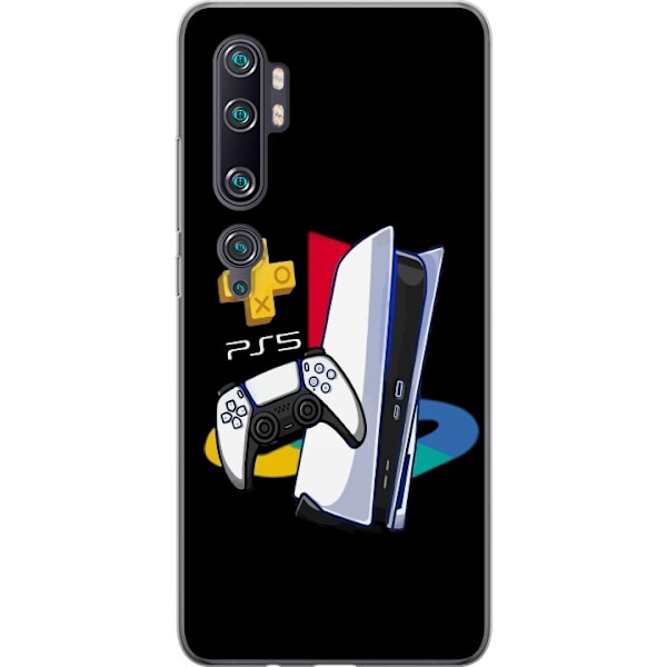 Xiaomi Mi Note 10 Pro Gennemsigtig cover PS5