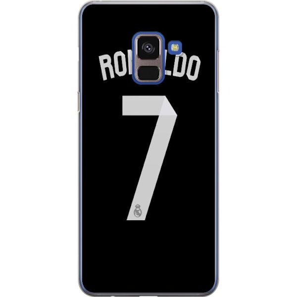 Samsung Galaxy A8 (2018) Genomskinligt Skal Ronaldo
