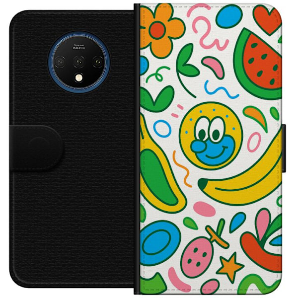 OnePlus 7T Plånboksfodral Butterfly Veil