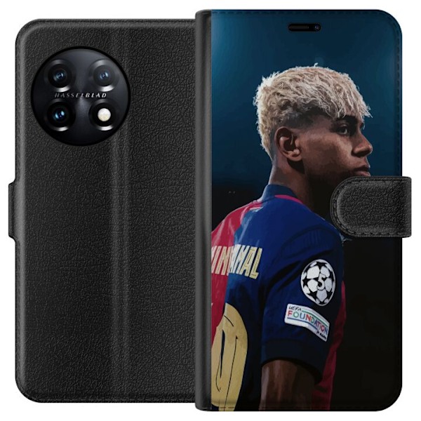 OnePlus 11R Lommeboketui Lamine Yamal - Barcelonas Wonderkid i