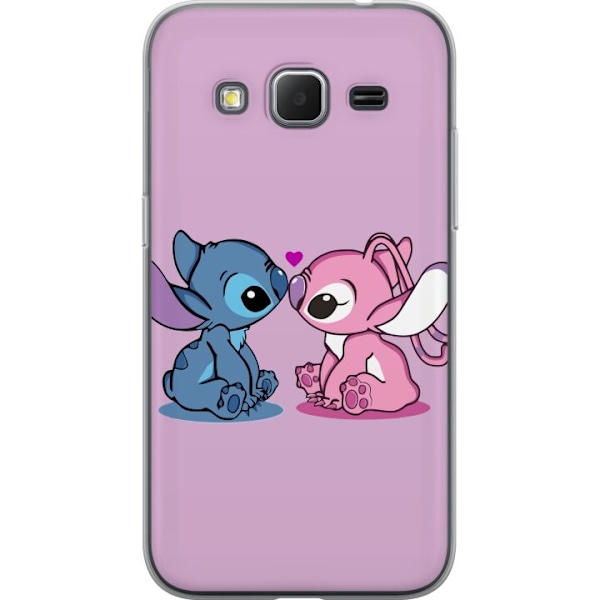 Samsung Galaxy Core Prime Genomskinligt Skal lilo & stitch 202