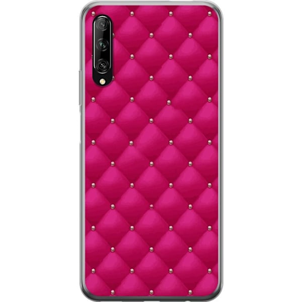 Huawei P smart Pro 2019 Gennemsigtig cover Luksuriøst Lyserø