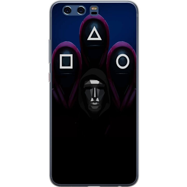 Huawei P10 Läpinäkyvä kuori Squid Game Kausi 3 Uudet Ikoni Suosittu Sarja TV Motiivi Aasialainen Draama Trendikäs Graafinen Suunnittelu