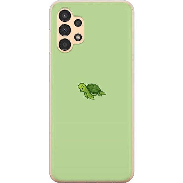 Samsung Galaxy A13 Läpinäkyvä kuori Sköldpadda