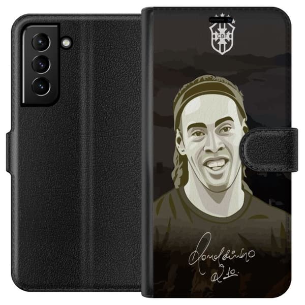 Kompatibel Tegnebogsetui til Samsung Galaxy S21+ 5G Ronaldinho