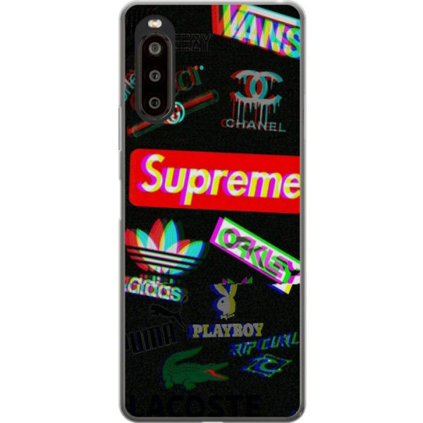 Sony Xperia 10 II Gennemsigtig cover 3D