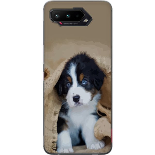 Asus ROG Phone 5 Gennemsigtig cover Hundebarn