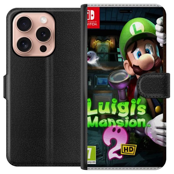 Apple iPhone 16 Pro Lommeboketui Luigi