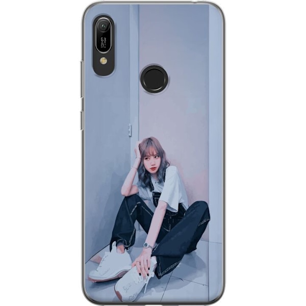Huawei Y6 (2019) Läpinäkyvä kuori Lisa from Blackpink – K-pop Style Icon