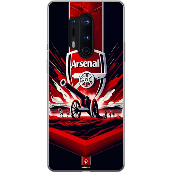 OnePlus 8 Pro Genomskinligt Skal Arsenal