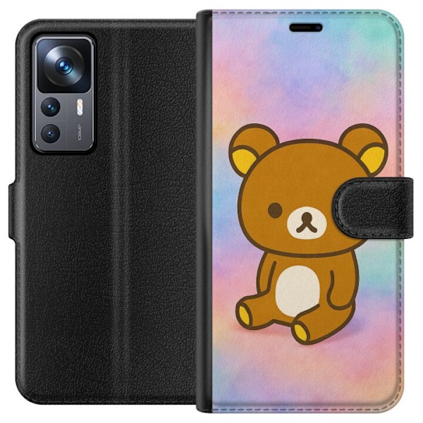 Xiaomi 12T Lommeboketui Kawaii Sanrio Rilakkuma