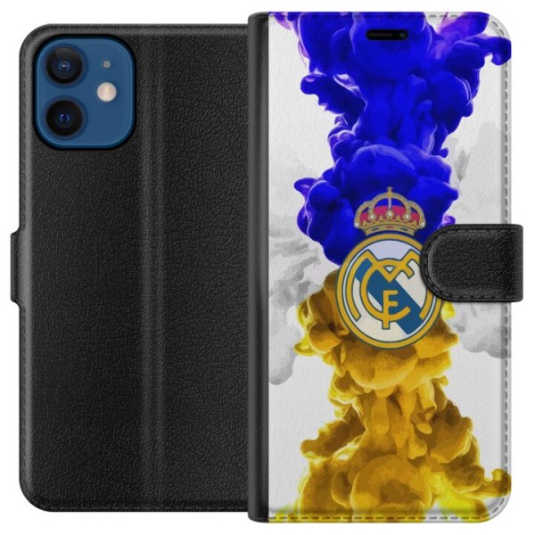 Apple iPhone 12  Lommeboketui Real Madrid Farger