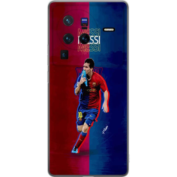 vivo X80 Pro Läpinäkyvä kuori Messi