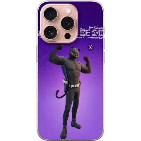 Apple iPhone 16 Pro Gennemsigtig cover Fortnite - Meowscles