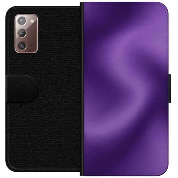 Kompatibelt Lommeboketui til Samsung Galaxy Note20 Lilla dis lila