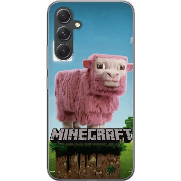 Samsung Galaxy A55 Genomskinligt Skal A Minecraft Movie