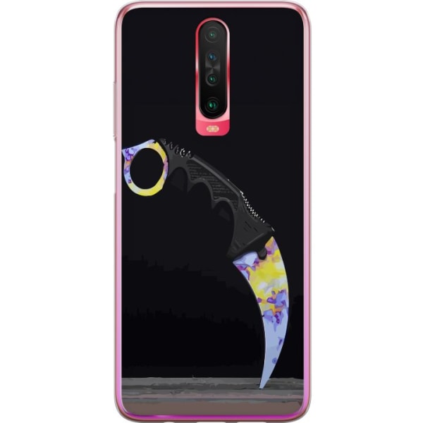 Xiaomi Redmi K30 Gennemsigtig cover Karambit / Butterfly / M9