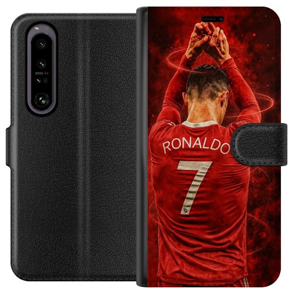 Sony Xperia 1 IV Lompakkokotelo Ronaldo