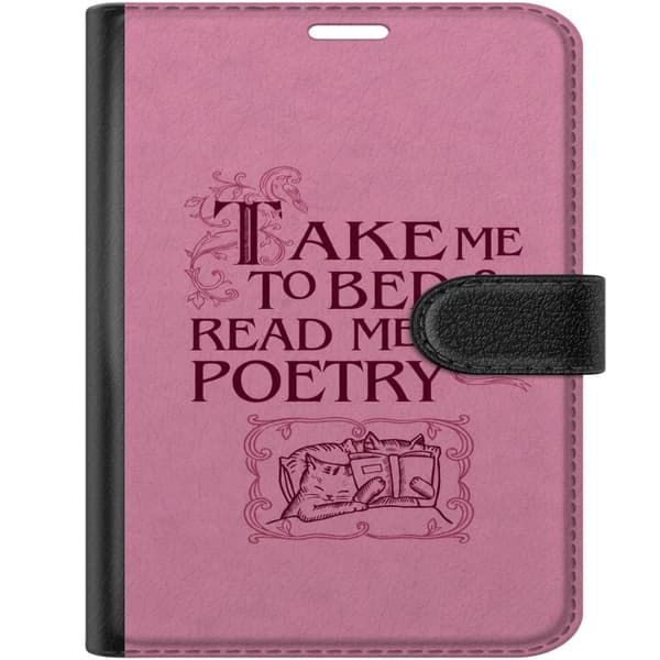 Kompatibelt Lommeboketui til Apple iPhone Duo Rosa poesisitat rosa