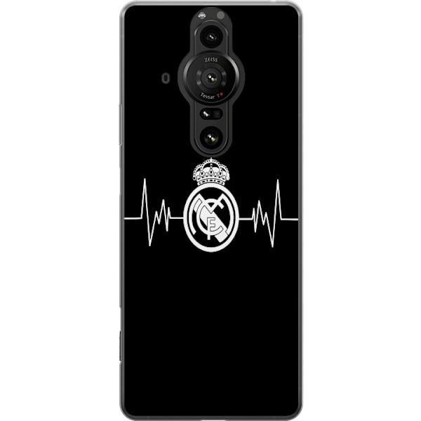 Sony Xperia Pro-I Läpinäkyvä kuori Real Madrid CF