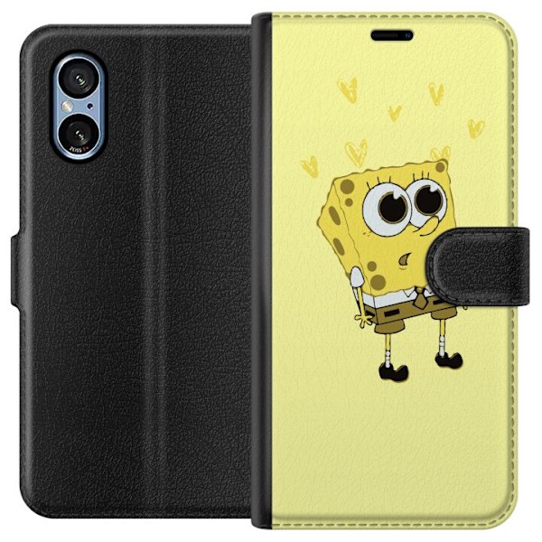 Sony Xperia 5 V Plånboksfodral SpongeBob SquarePants