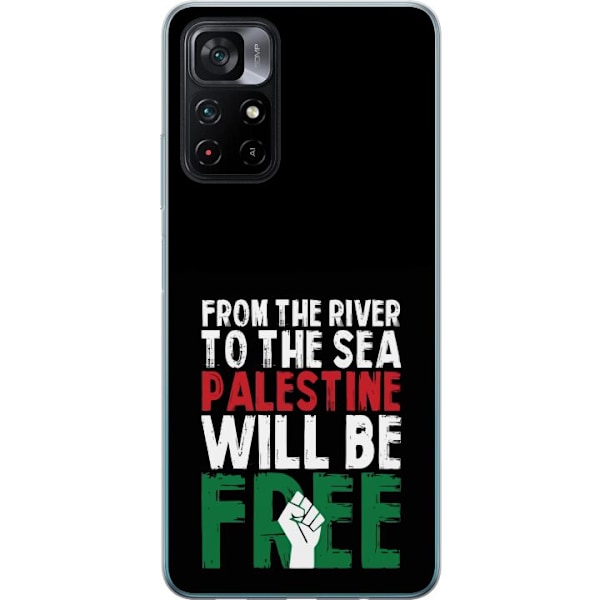 Xiaomi Poco M4 Pro 5G Gjennomsiktig deksel Fri Palestina