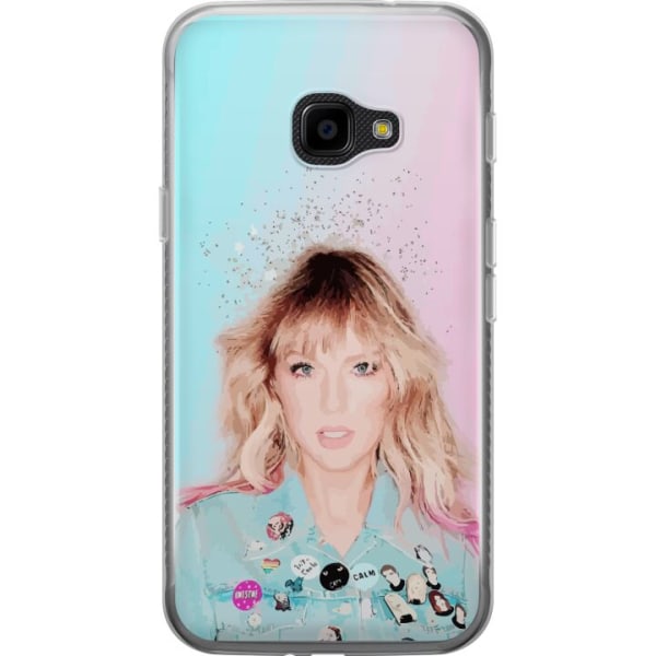 Samsung Galaxy Xcover 4 Genomskinligt Skal Taylor Swift Poetry