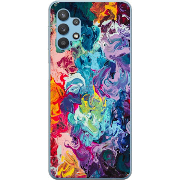 Samsung Galaxy A32 5G Läpinäkyvä kuori Väri