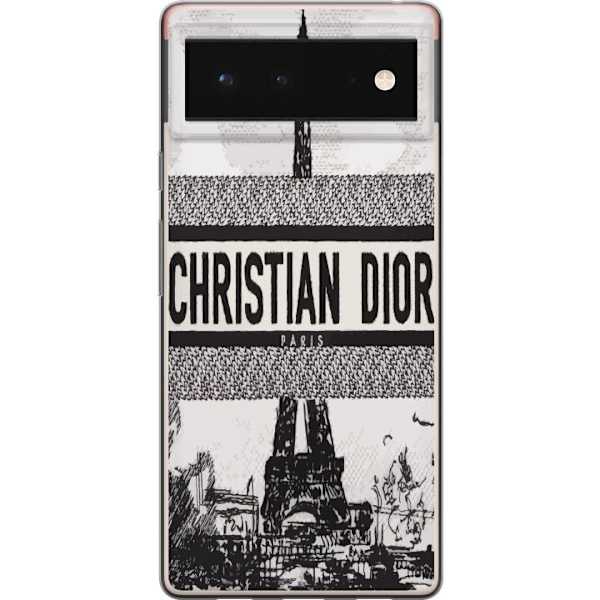 Google Pixel 6 Gennemsigtig cover Christian Dior