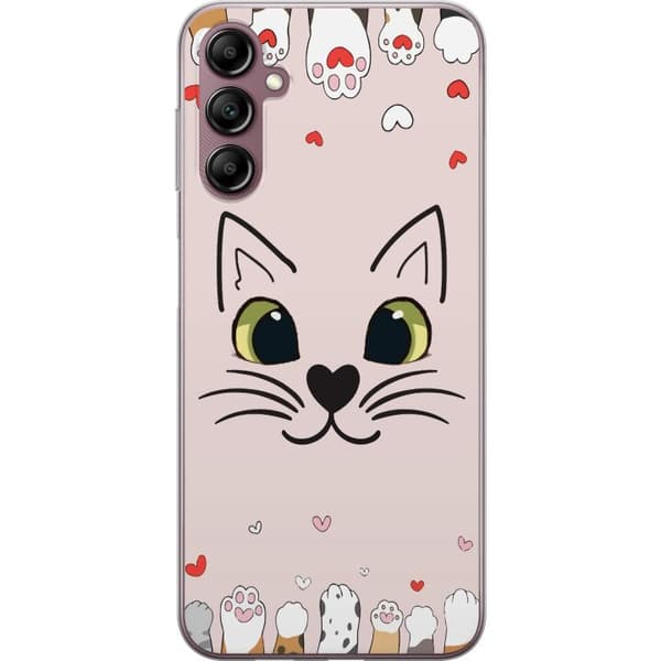 Kompatibelt Mobildeksel til Samsung Galaxy A14 5G Mjooo Katt