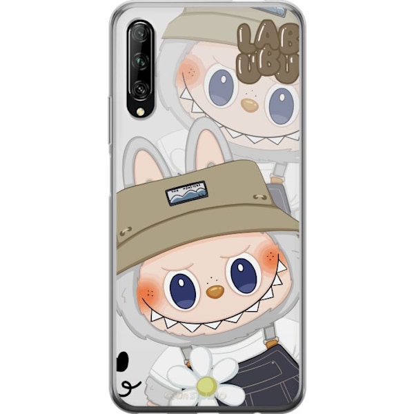 Huawei P smart Pro 2019 Läpinäkyvä kuori Labubu Minimal Mood - Yksinkertainen ja tyylikäs hirviösuunnittelu