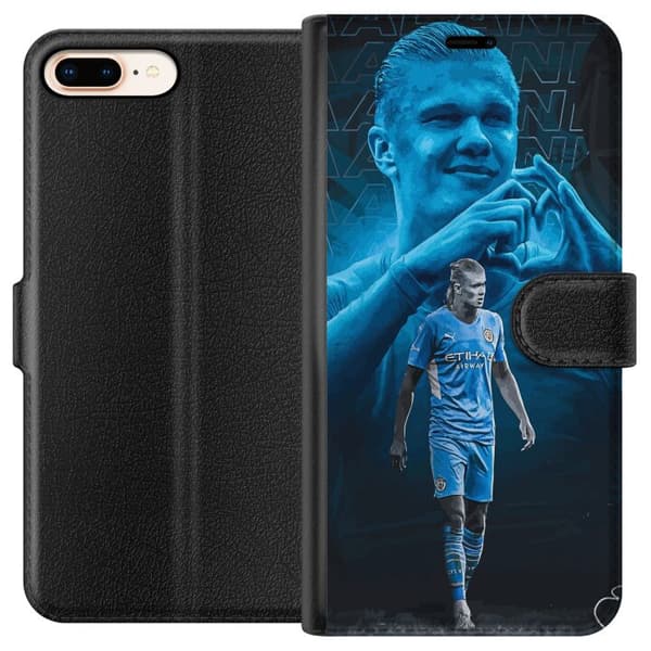 Kompatibel Tegnebogsetui til Apple iPhone 8 Plus Erling Haaland
