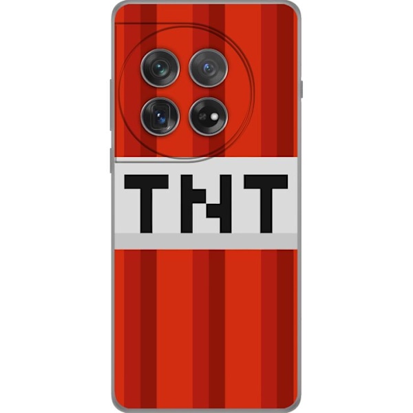 OnePlus 12 Läpinäkyvä kuori Minecraft TNT