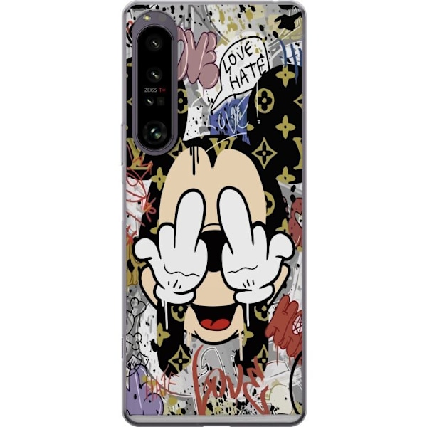 Sony Xperia 1 IV Genomskinligt Skal Mickey Mouse