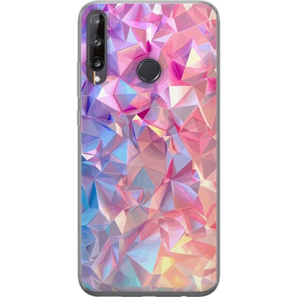 Huawei P40 lite E Genomskinligt Skal Dimensional Fantasi