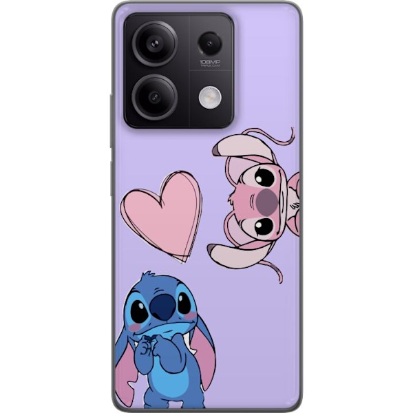 Xiaomi Redmi Note 13 Pro Genomskinligt Skal Stitch Mode