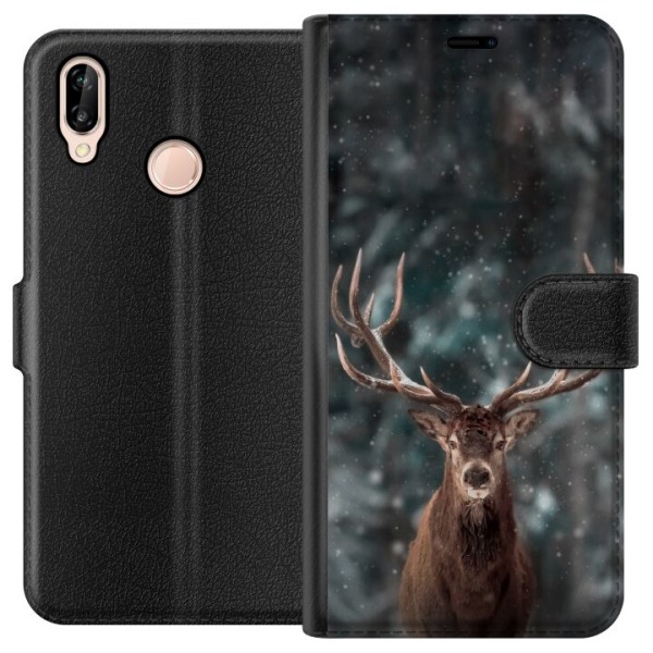 Huawei P20 lite Plånboksfodral Oh Deer