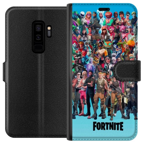 Kompatibel Tegnebogsetui til Samsung Galaxy S9+ Fortnite