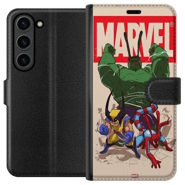 Samsung Galaxy S25+ Lommeboketui Marvel