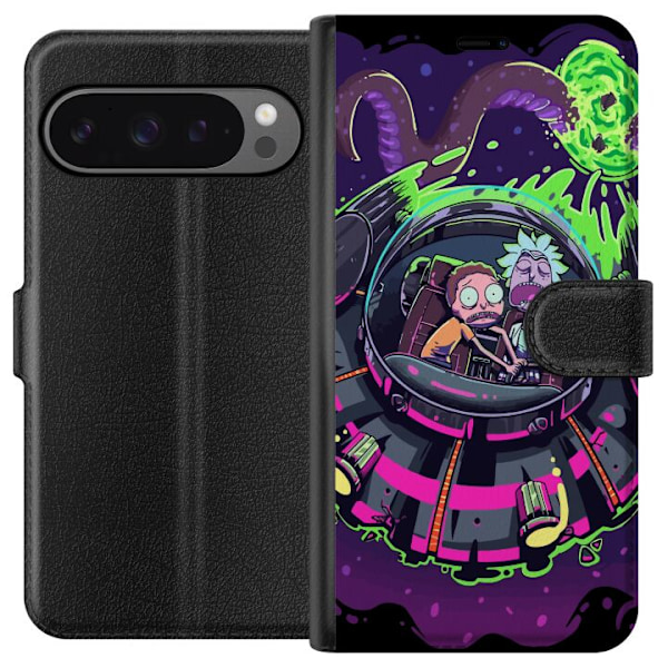 Google Pixel 9 Pro XL Lommeboketui Rick & Morty